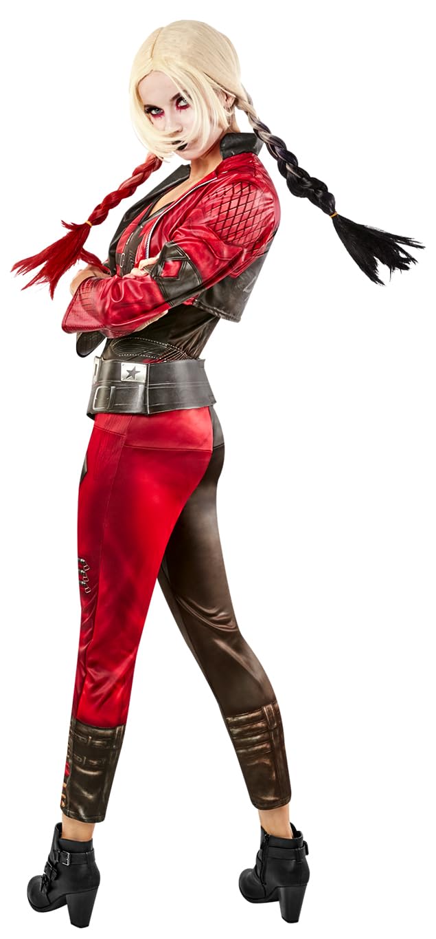 rubie-s-deluxe-harley-quinn-overall-damen-xs-mehrfarbig image 7