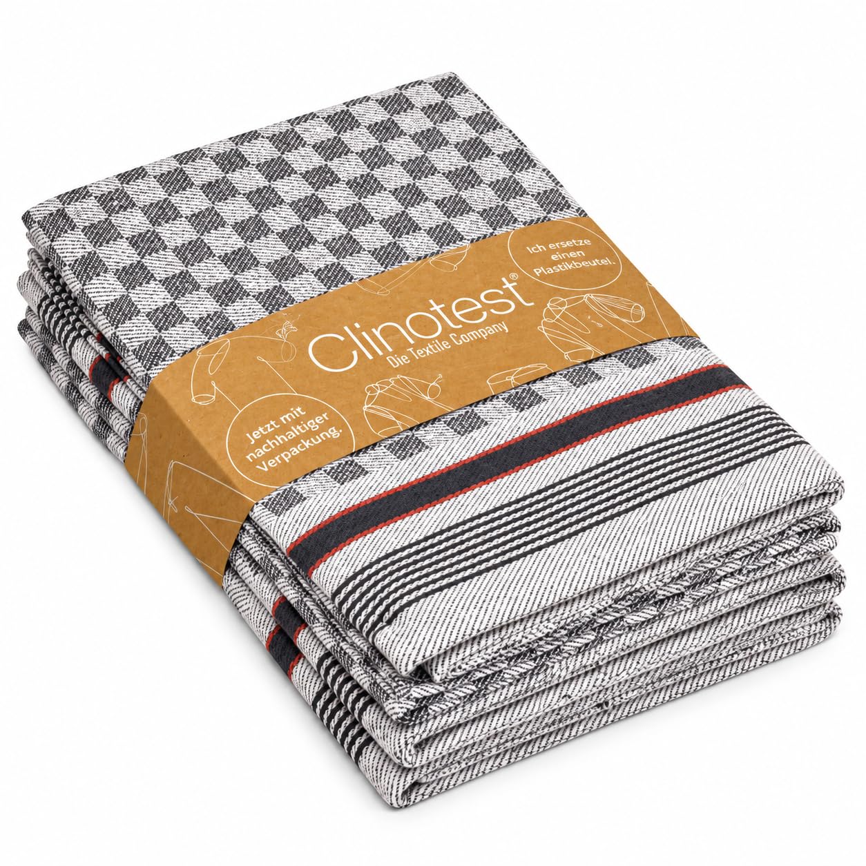 clinotest-servicetextilien-geschirrt-cher-mix-10er-60x80cm-baumwolle image 2