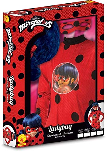 rubie-s-deluxe-tikki-ladybug-kinderkost-m-rot-mit-per-cke image 3