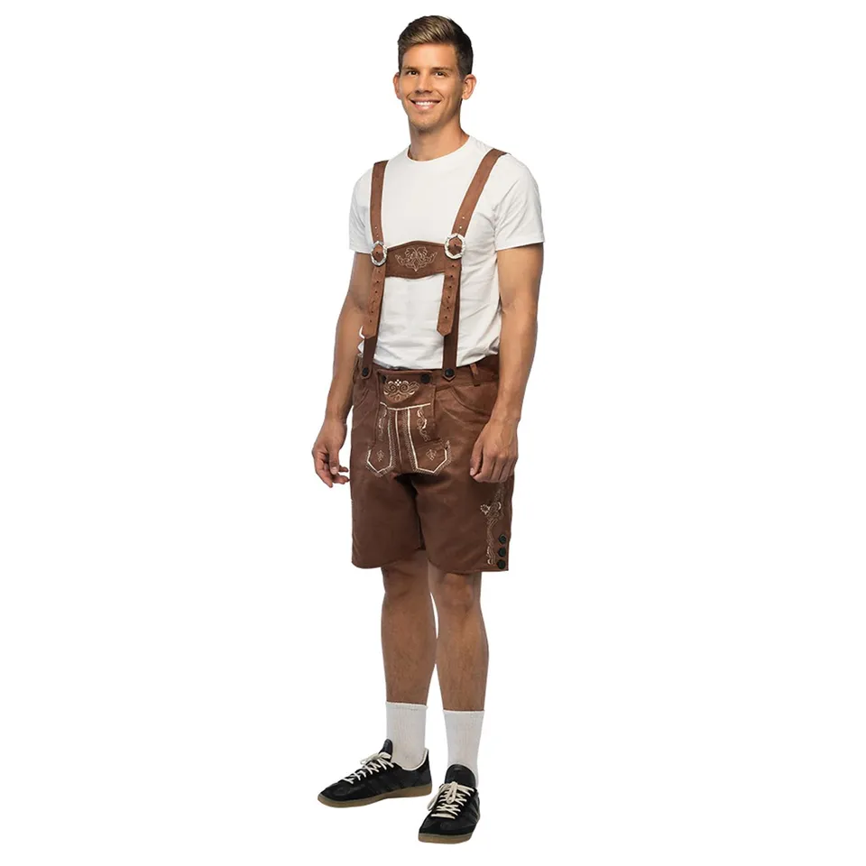 boland-bayerische-latzhose-lederhose-l-braun-gr-l image 1