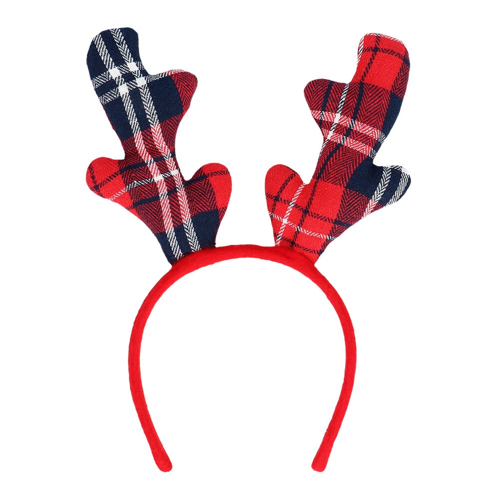 boland-haarreif-tartan-reindeer-rentier-karo-kost-m image 2