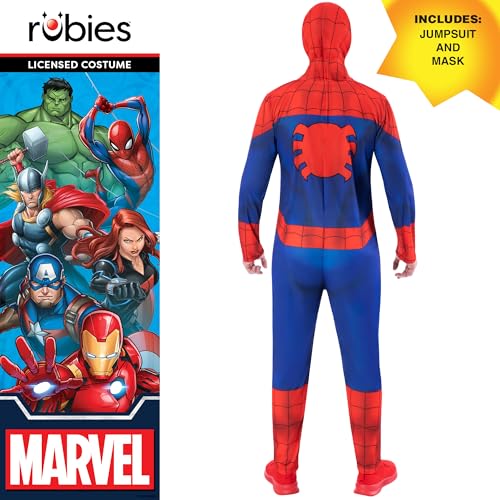 rubie-s-deluxe-spider-man-kost-m-erwachsene-s-superheld image 8