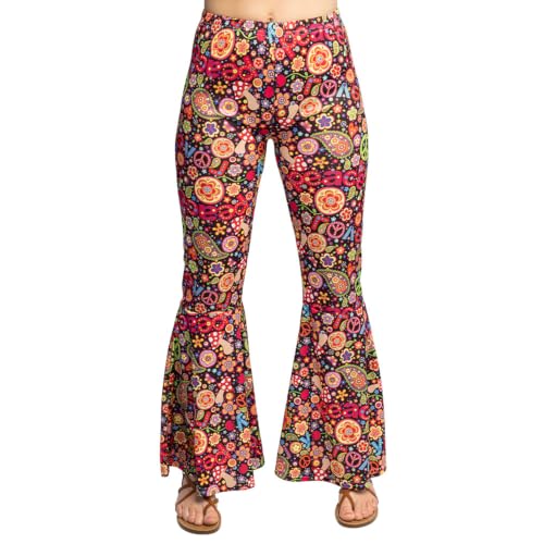 boland-flower-power-schlaghose-herren-l-xl-retro image 6