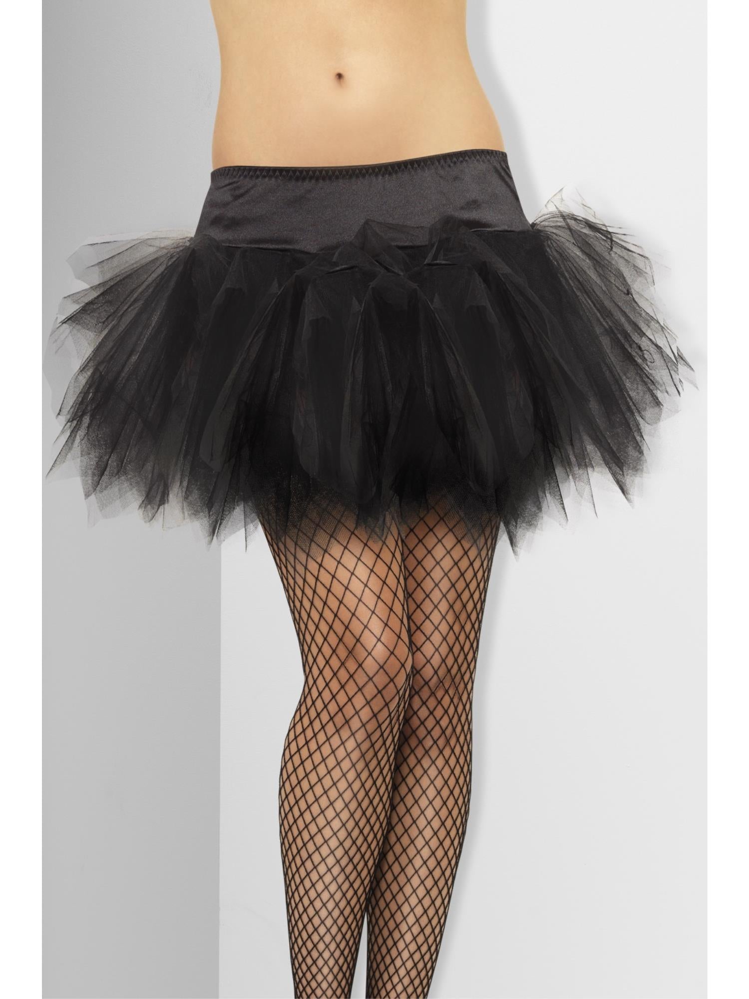 smiffys-fever-r-schen-tutu-t-llrock-schwarz-damen image 1