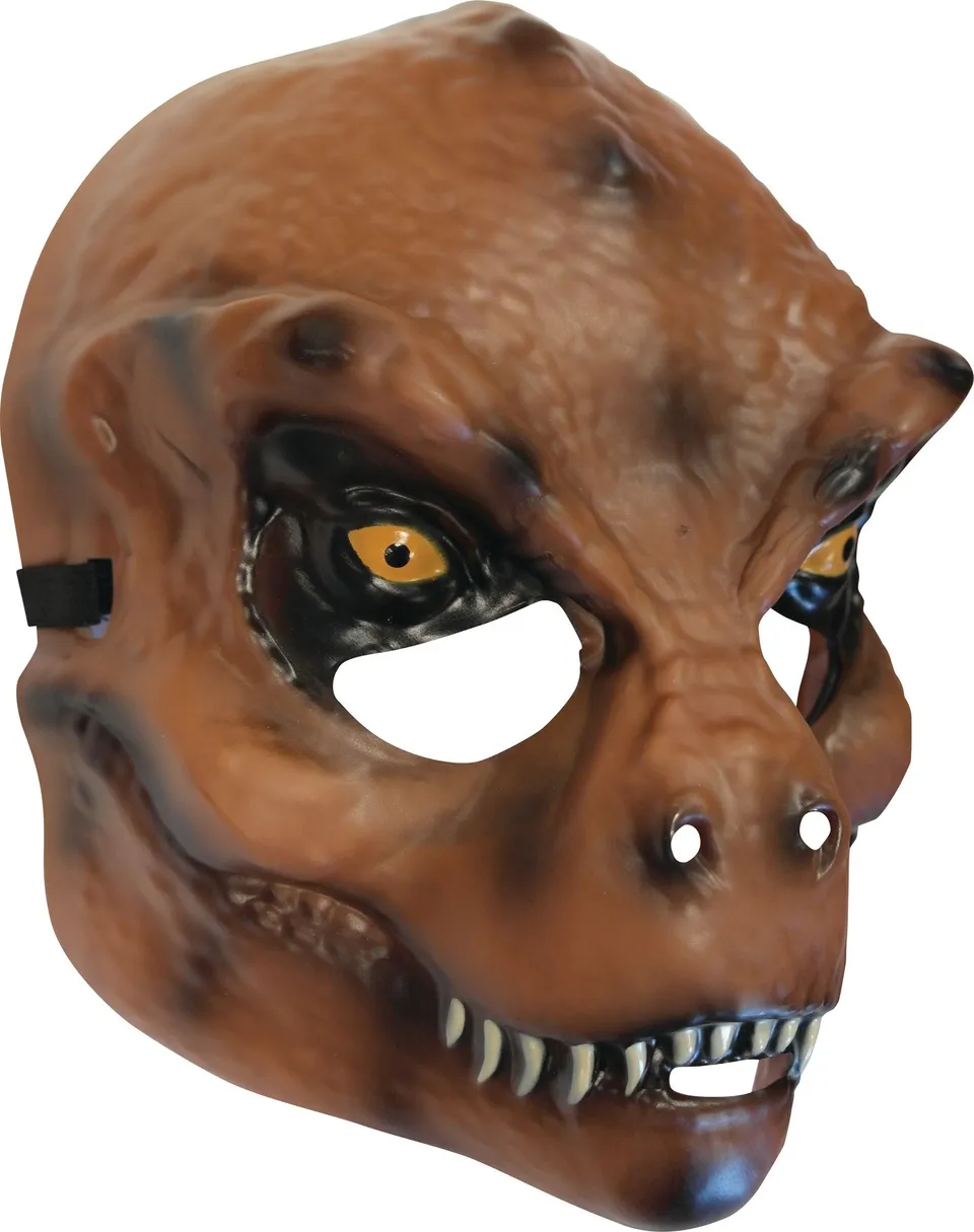 rubies-jurassic-world-t-rex-maske-pvc-mit-gummiband image 1