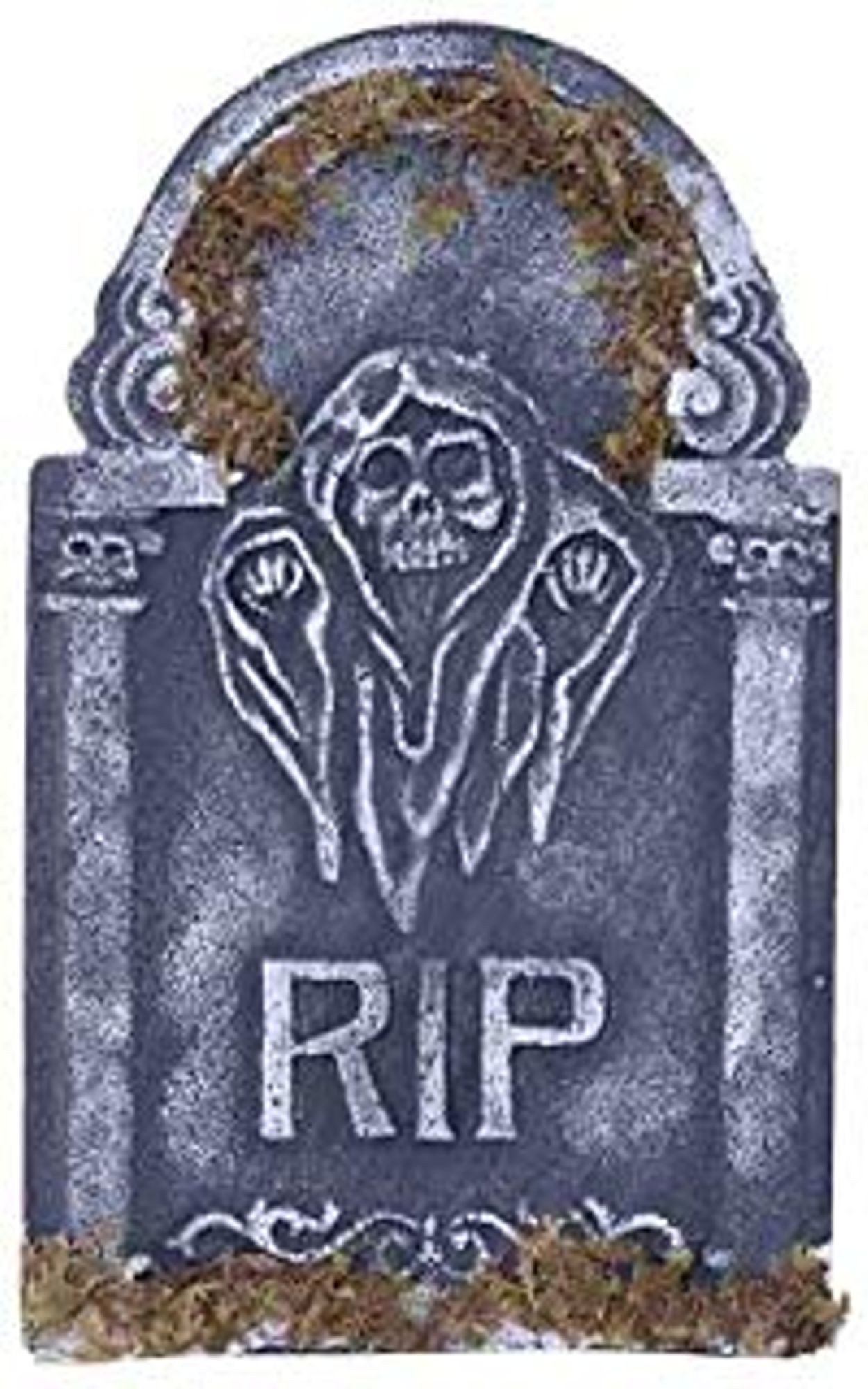 rubies-grabstein-deko-rip-54-cm-styropor-halloween image 1