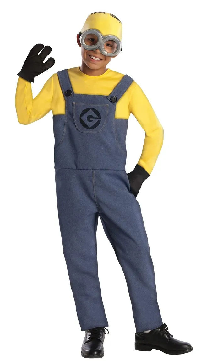 rubie-s-deluxe-minion-dave-kost-m-kinder-s-gelb image 1