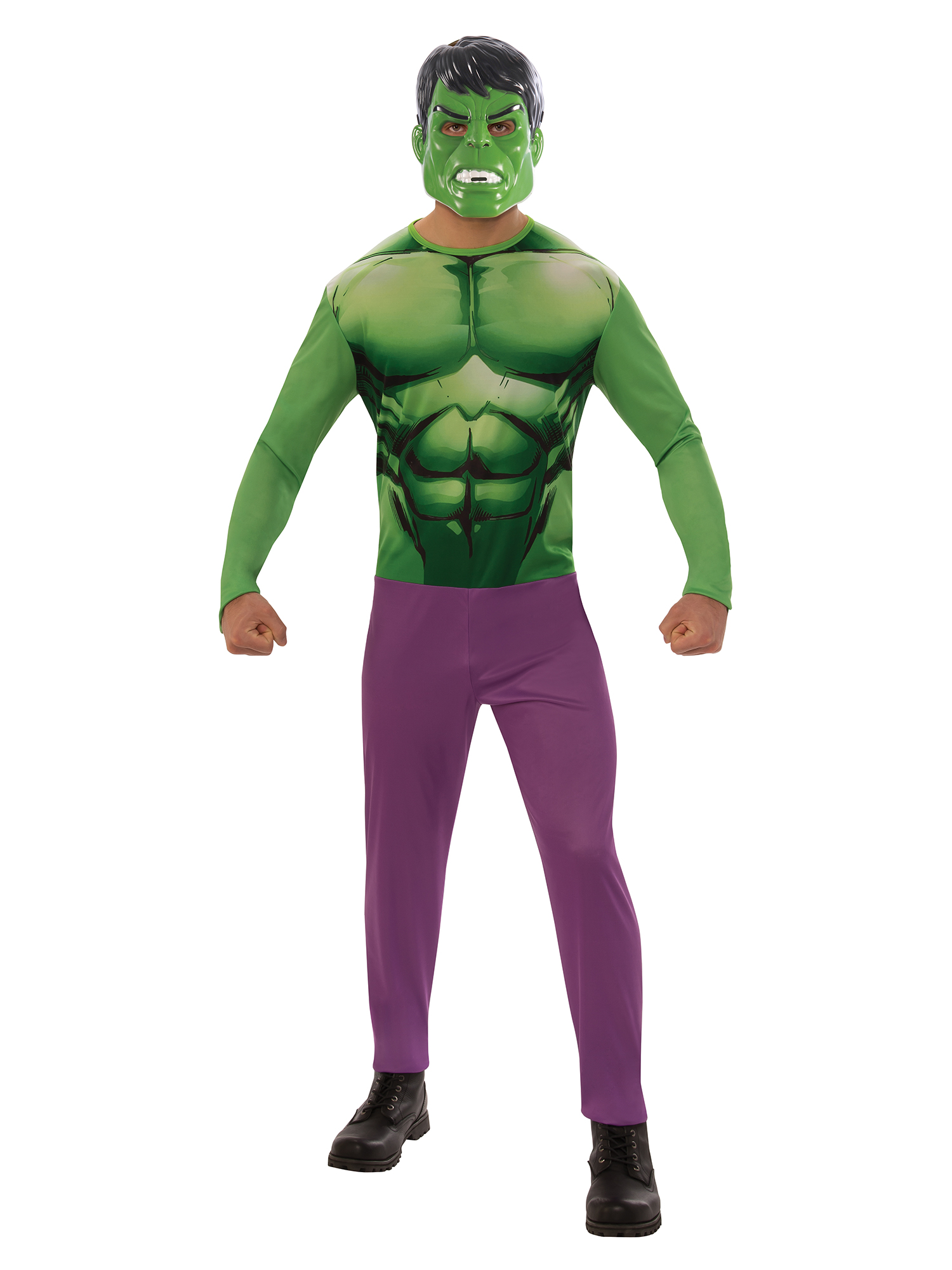 rubies-d-guisements-hulk-kost-m-erwachsene-mit-maske image 1