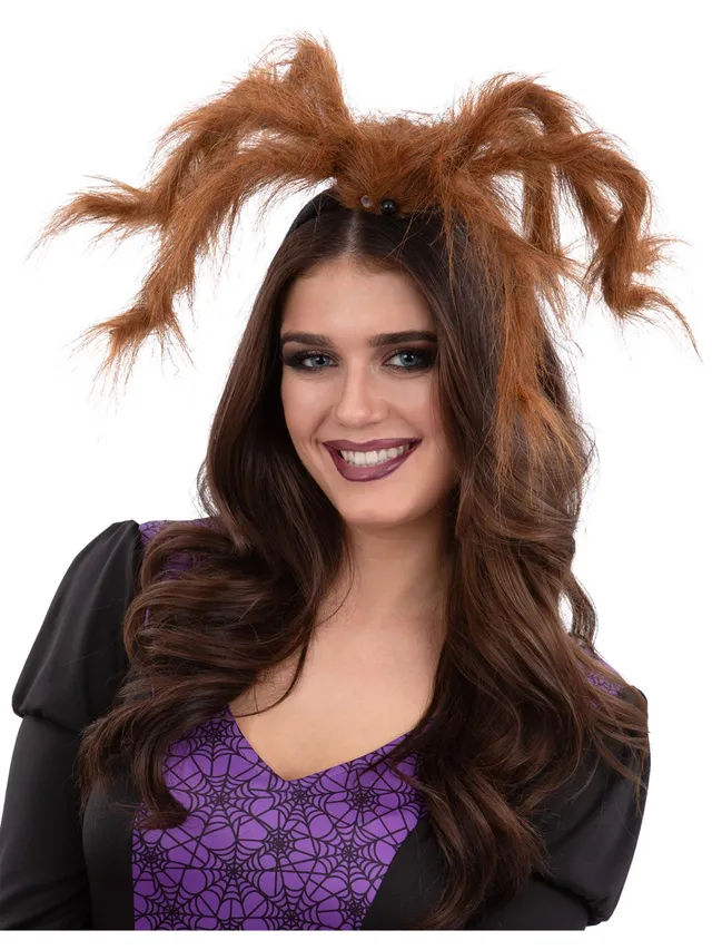 smiffys-fever-tarantel-stirnband-braun-halloween-haarreif image 1