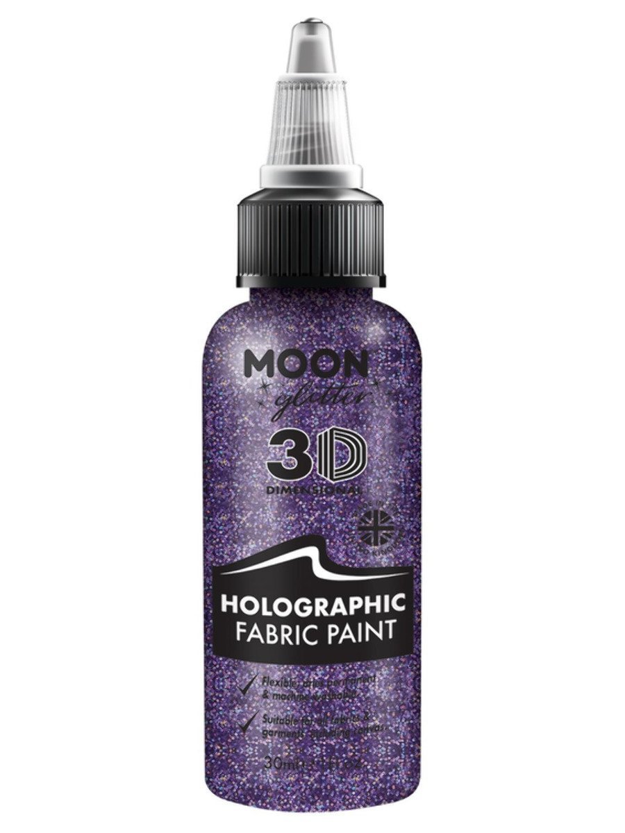 smiffys-makeup-fx-moon-glitter-stofffarbe-schwarz-30ml image 2