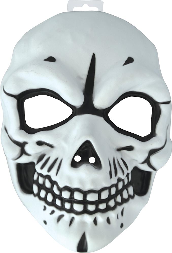 rubies-skelett-maske-pvc-mit-klettverschluss-wei image 1