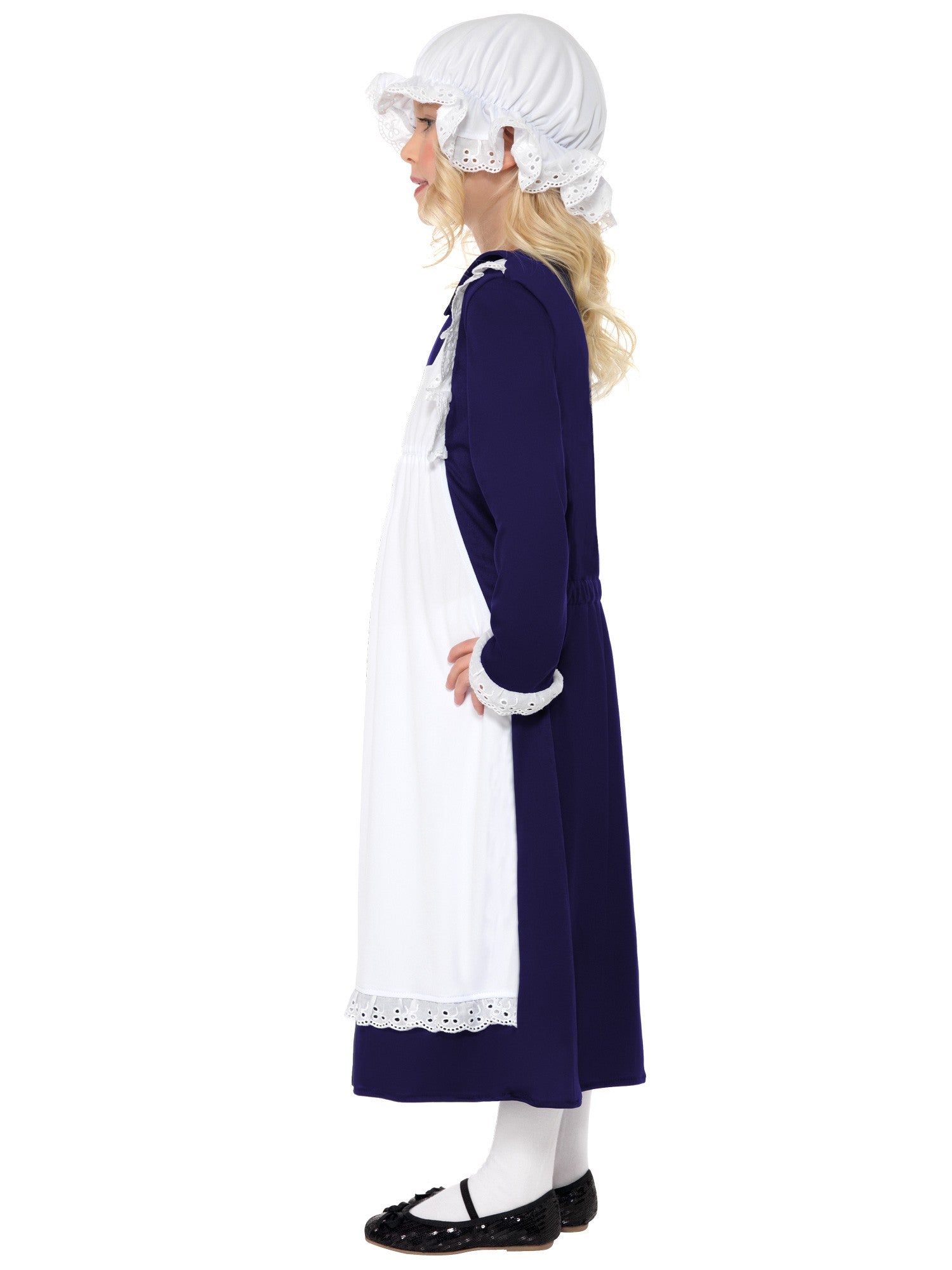 smiffys-fever-victorian-poor-girl-kost-m-m-dchen-blau-m image 3