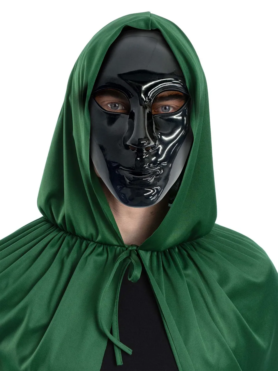 smiffys-fever-maskerade-maske-schwarz-vollgesicht-einheitsgr-e image 1
