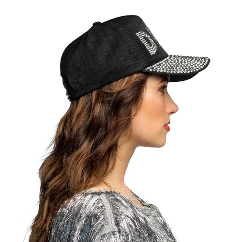 boland-diva-m-tze-cap-schwarz-mit-nieten image 7