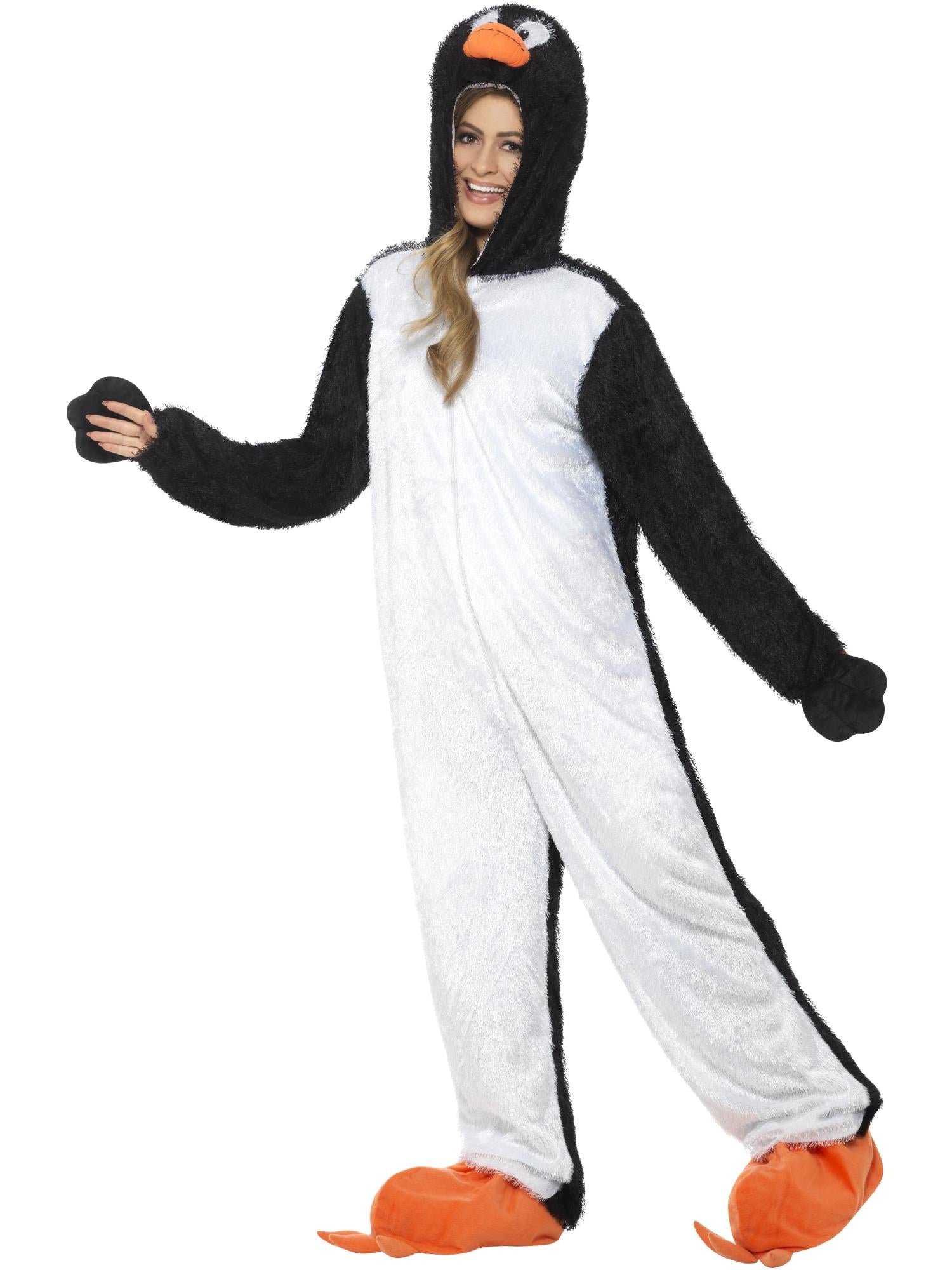 smiffys-fever-penguin-kost-m-schwarz-wei-overall-gr-l image 3