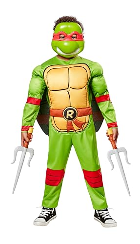 rubie-s-deluxe-tmnt-raphael-sais-kost-m-zubeh-r-kinder image 8