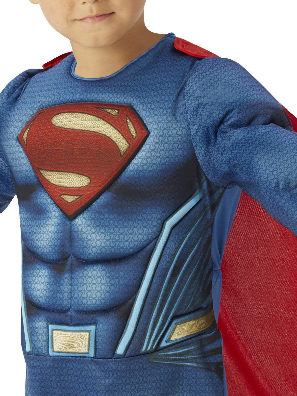 rubie-s-superman-deluxe-kinderkost-m-blau-rot-mit-cape image 2