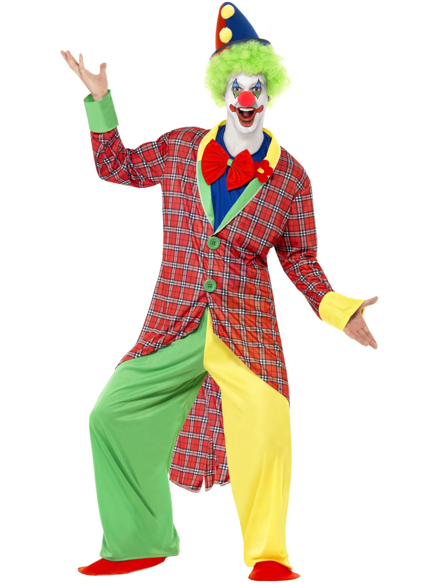 smiffys-fever-la-circus-clown-kost-m-bunt-m-5tlg image 1