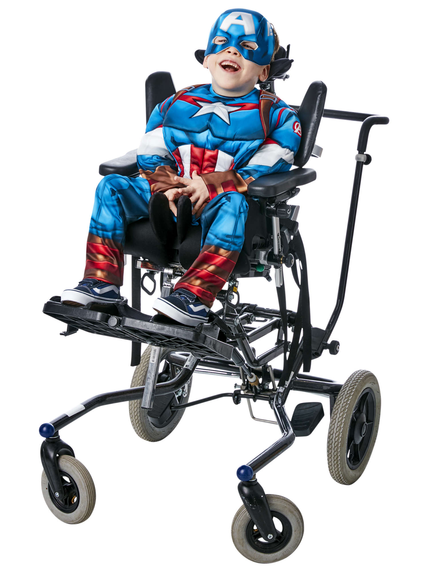 rubies-captain-america-kost-m-kinder-adaptiert-muskeln image 1