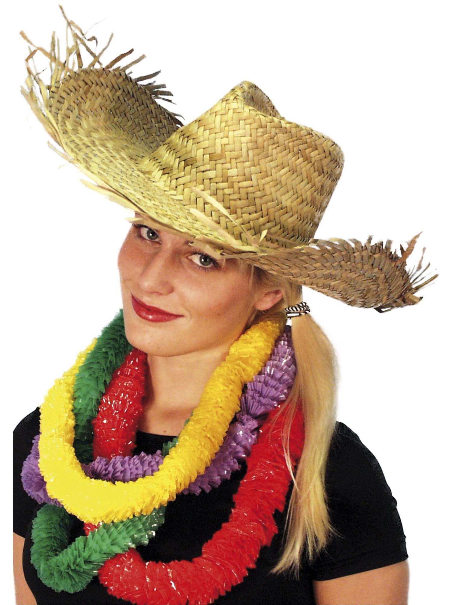 smiffys-fever-beachcomber-hawaiian-strohhut-natur image 1