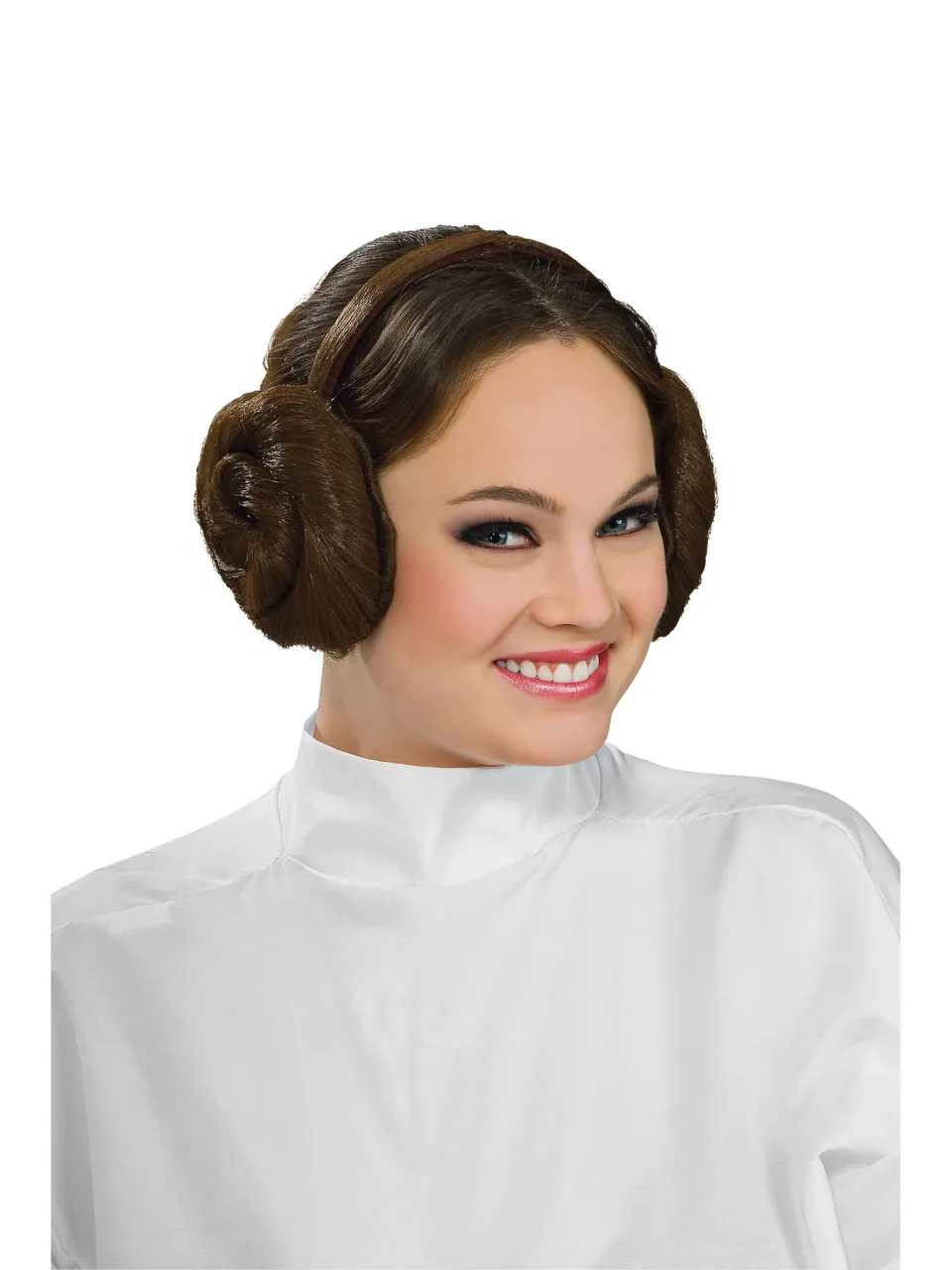 rubies-prinzessin-leia-haarreif-braune-haarknoten-ohrw-rmer image 1