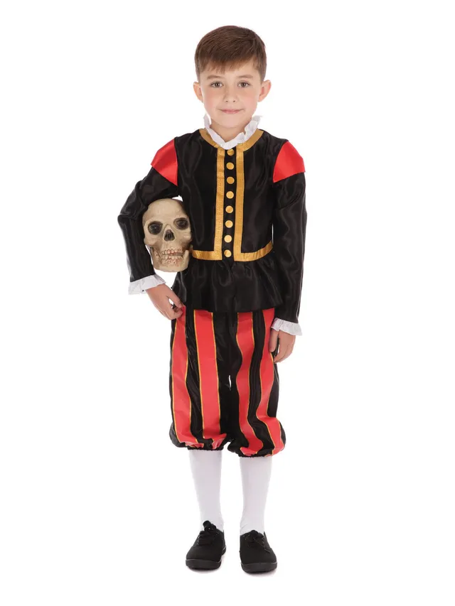 rubie-s-deluxe-cf196-shakespeare-kost-m-jungen-s-theater image 1
