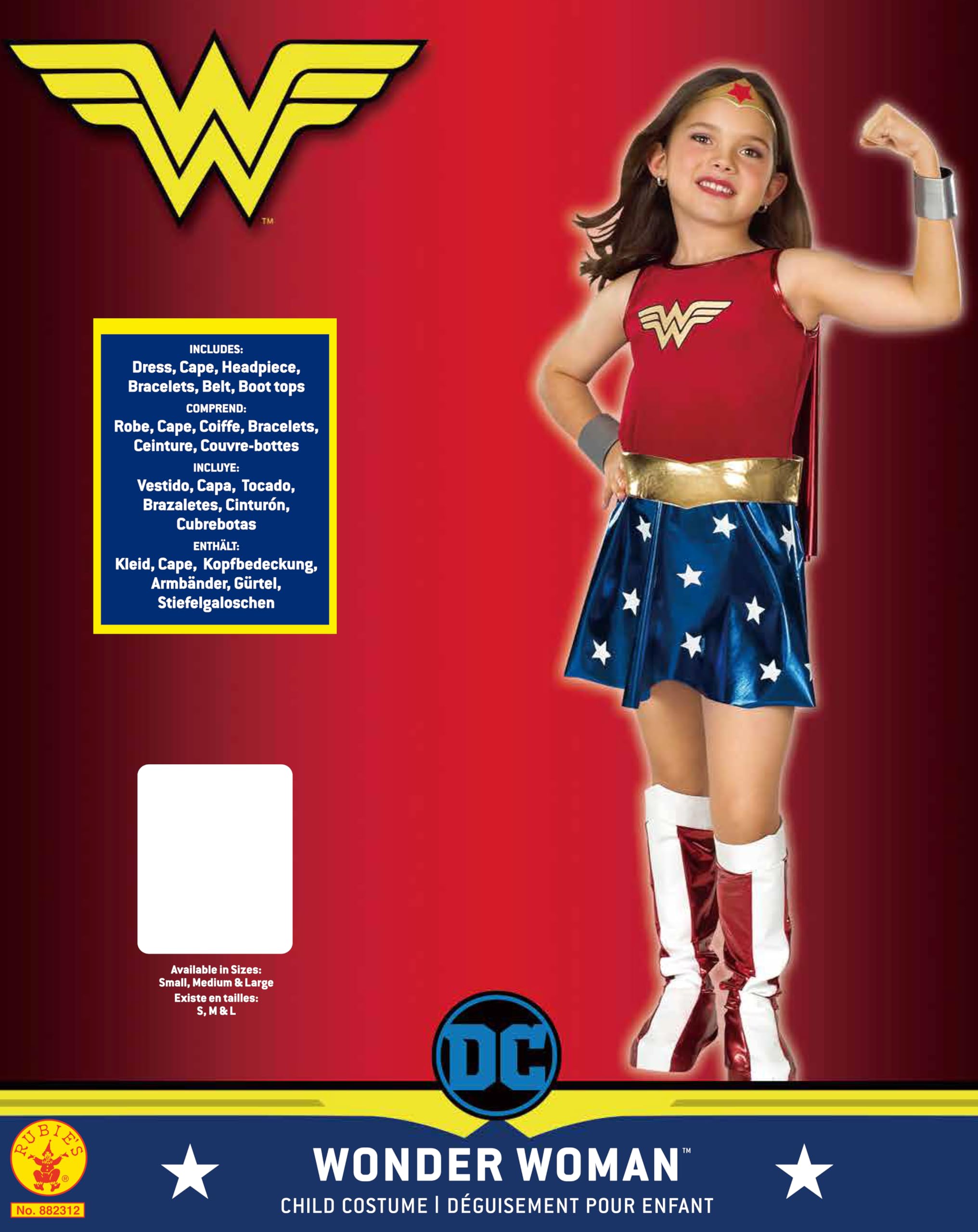 rubie-s-deluxe-wonder-woman-m-dchenkost-m-gr-m-5-7-jahre image 5