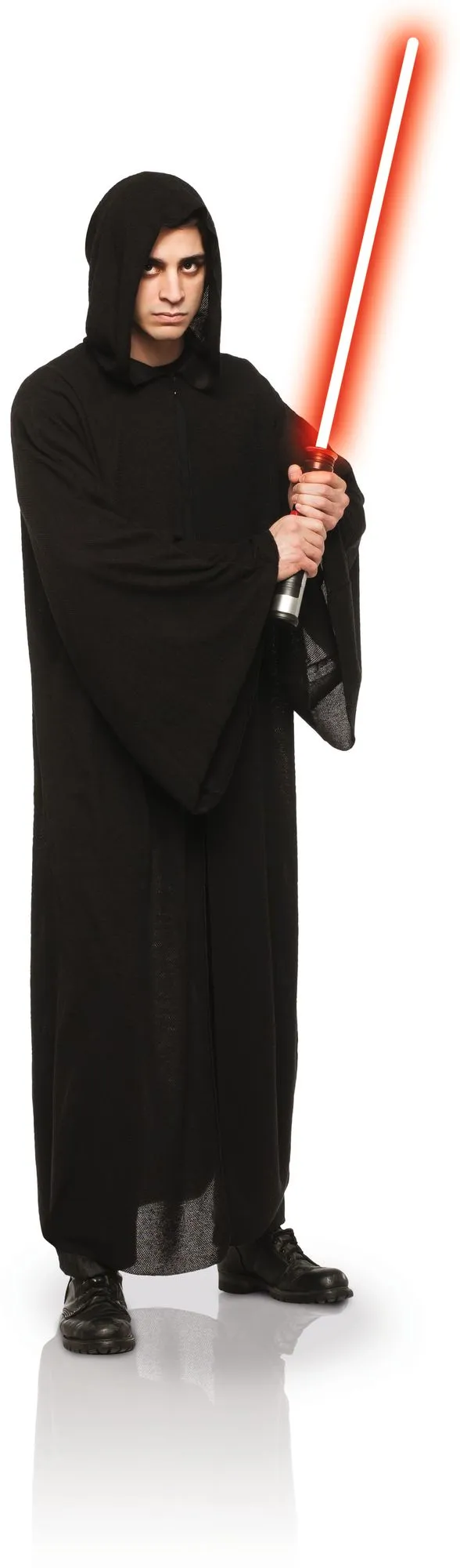 rubies-jedi-kost-m-schwarz-luxe-erwachsene-mit-kapuze image 1