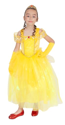 rubie-s-deluxe-prinzessinnenkost-m-gelb-3-4-jahre-kleid image 5