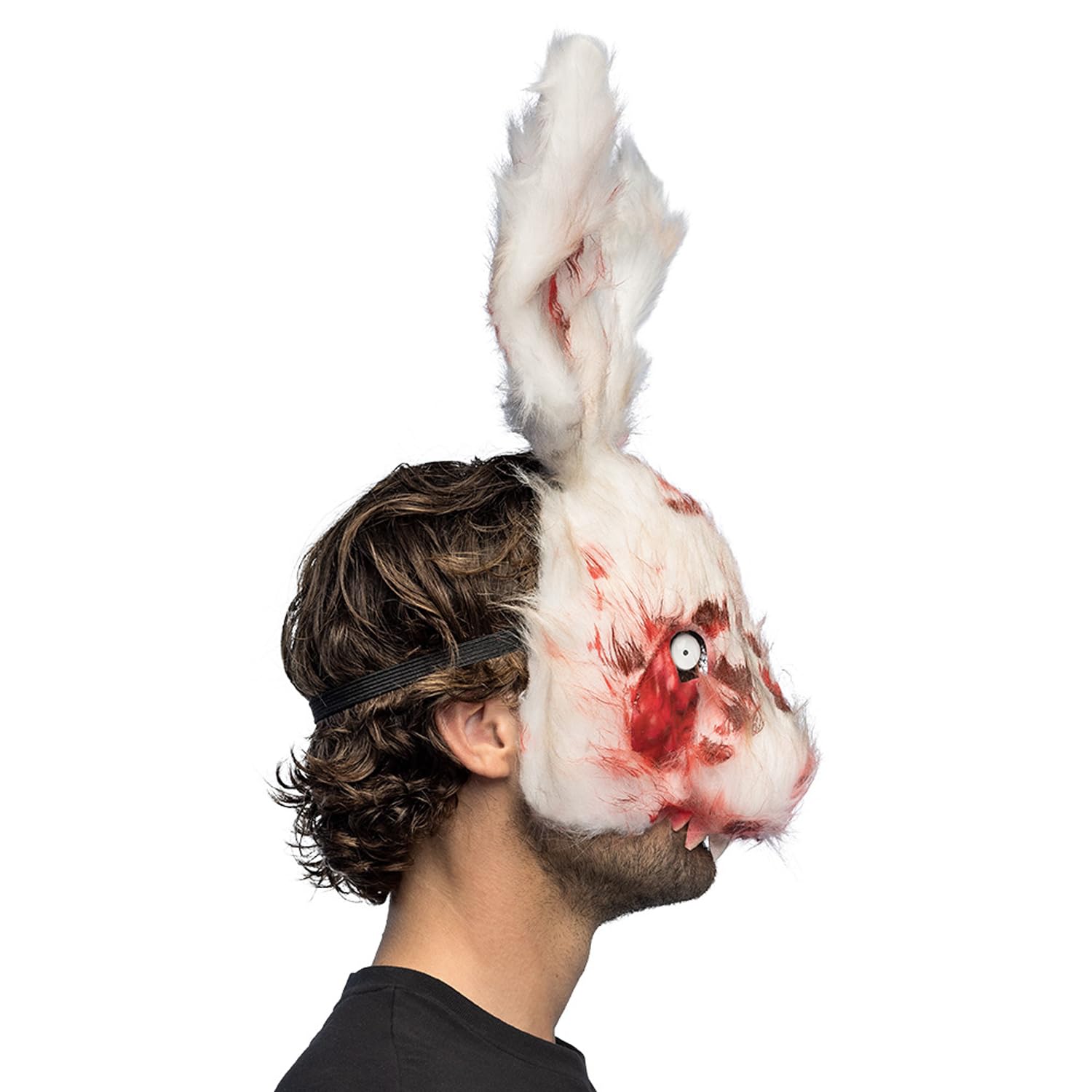 boland-72345-tiermaske-blutiges-kaninchen-halbmaske-pl-sch image 3