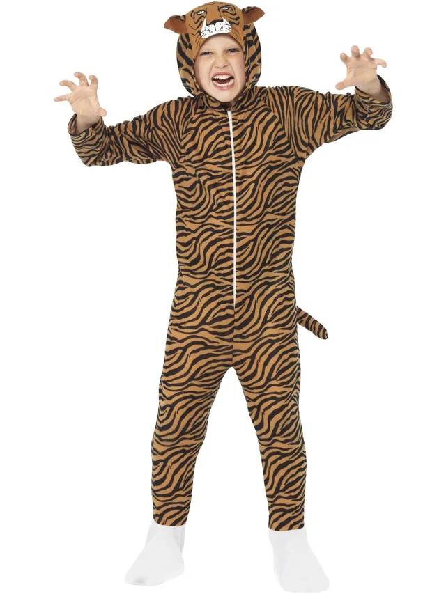 smiffys-fever-tiger-kost-m-kinder-orange-gr-m-7-9 image 1