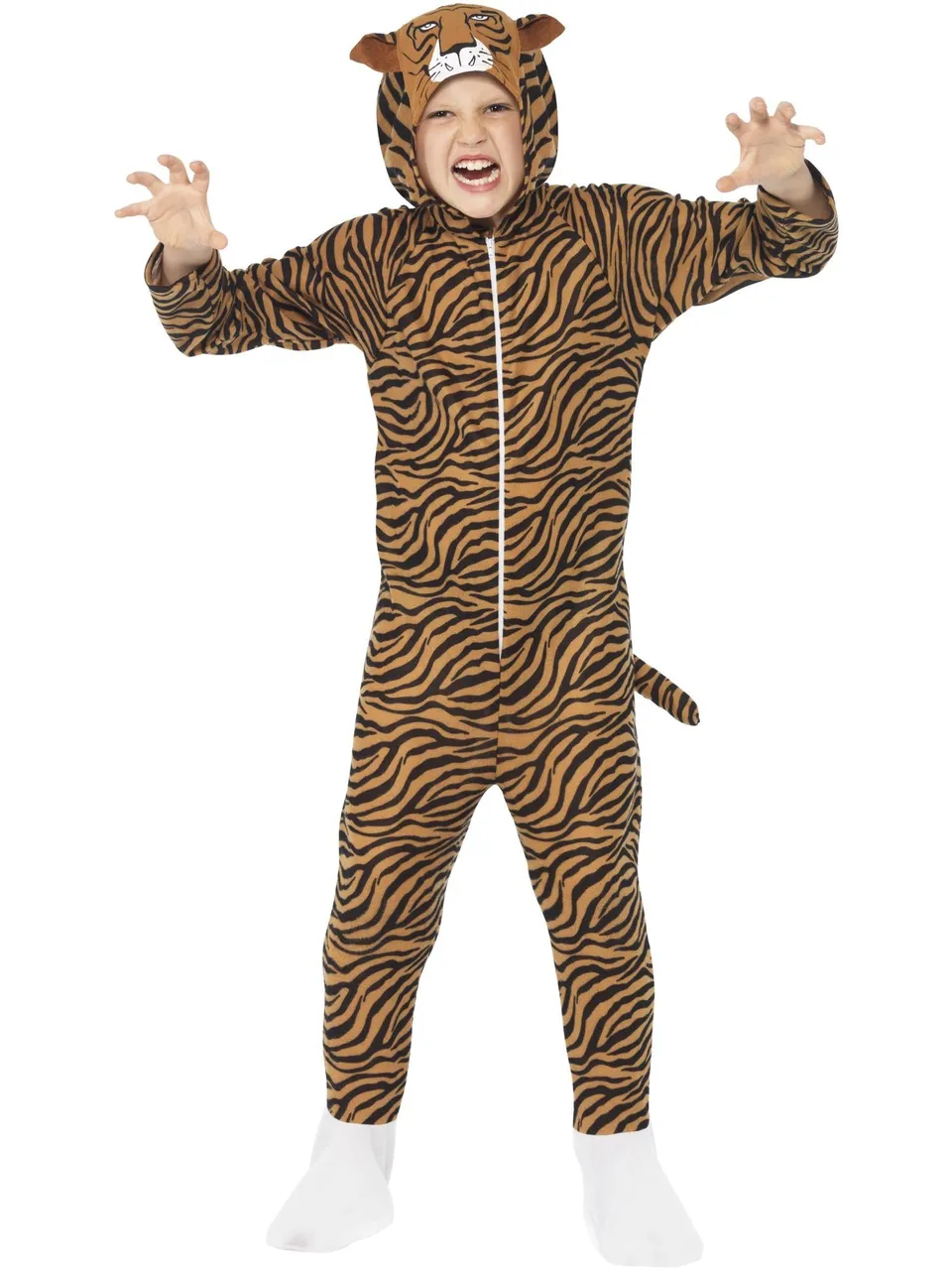 smiffys-fever-tiger-kost-m-kinder-orange-gr-m-7-9 image 1