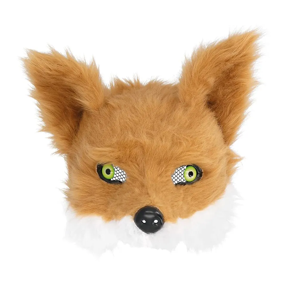 boland-56764-maske-fuchs-pl-sch-halbmaske-rotbraun image 1