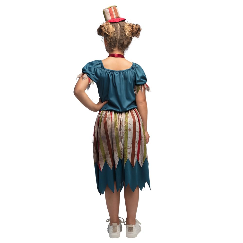 boland-halloween-evil-clown-girl-kinderkost-m-4-6-jahre-rot-blau image 2