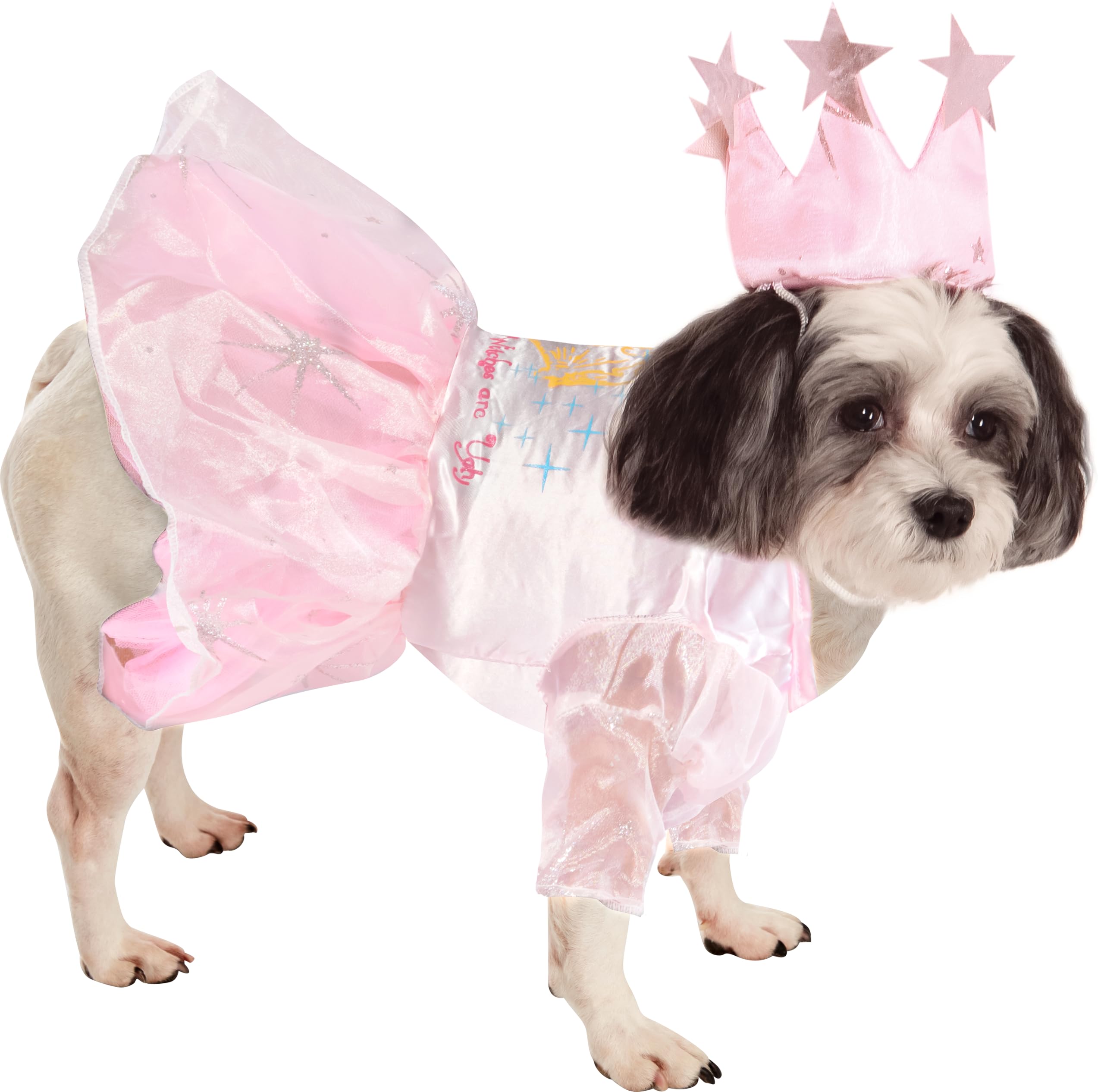 rubie-s-deluxe-zauberer-von-oz-glinda-hundekost-m-rosa-xl image 4
