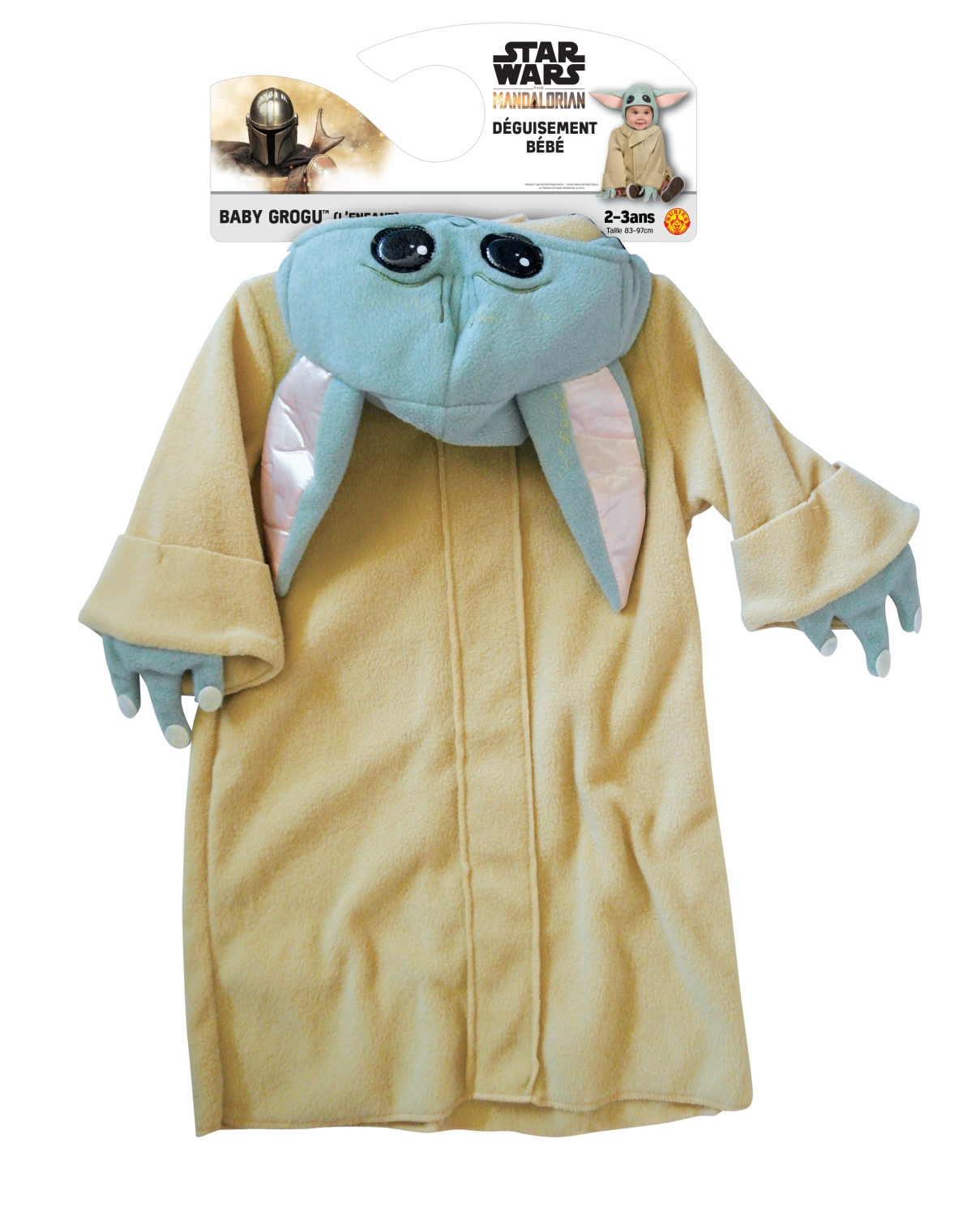 rubie-s-d-guisements-grogu-kost-m-kleinkind-beige-fleece image 2