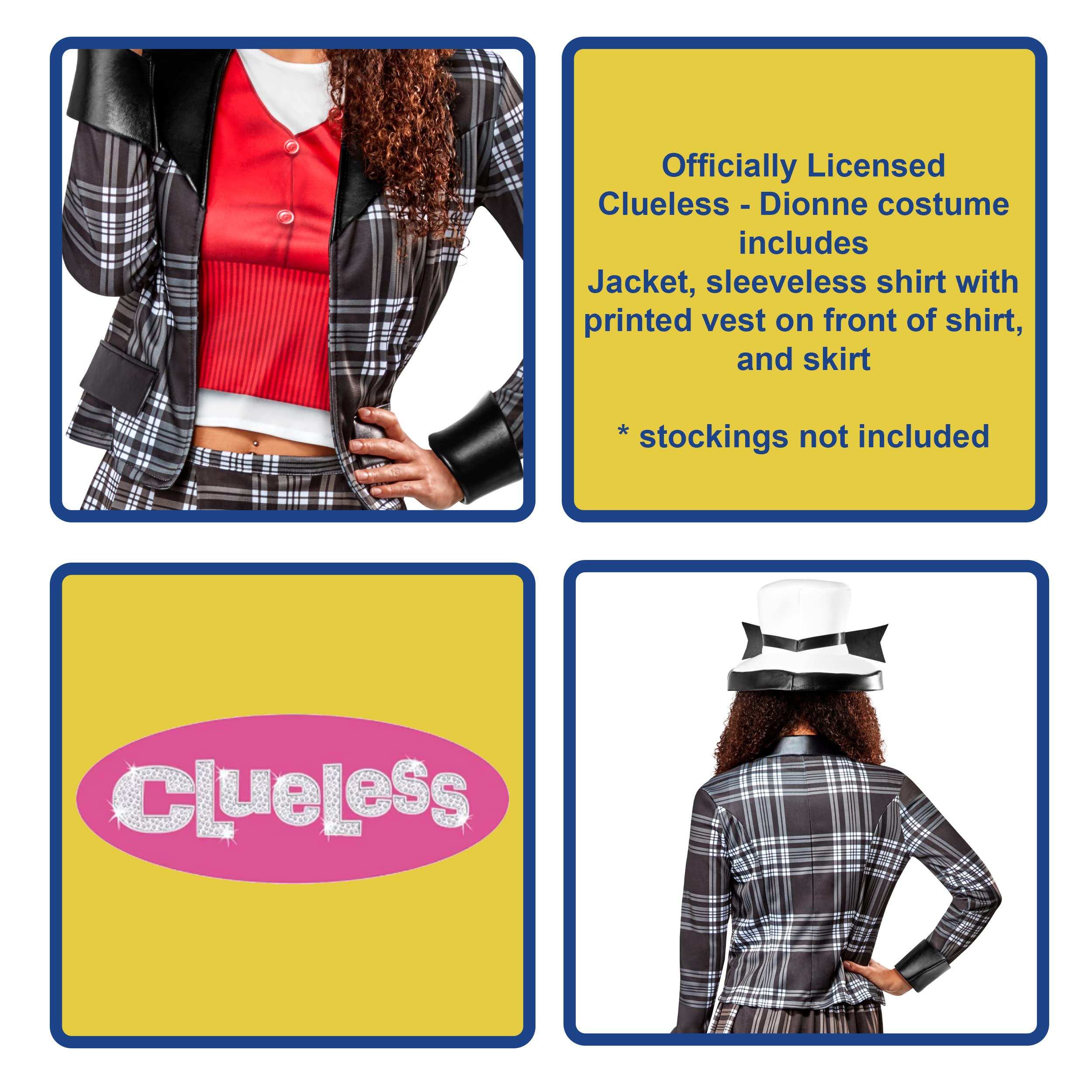 rubie-s-deluxe-clueless-dionne-damenkost-m-gr-e-s image 4