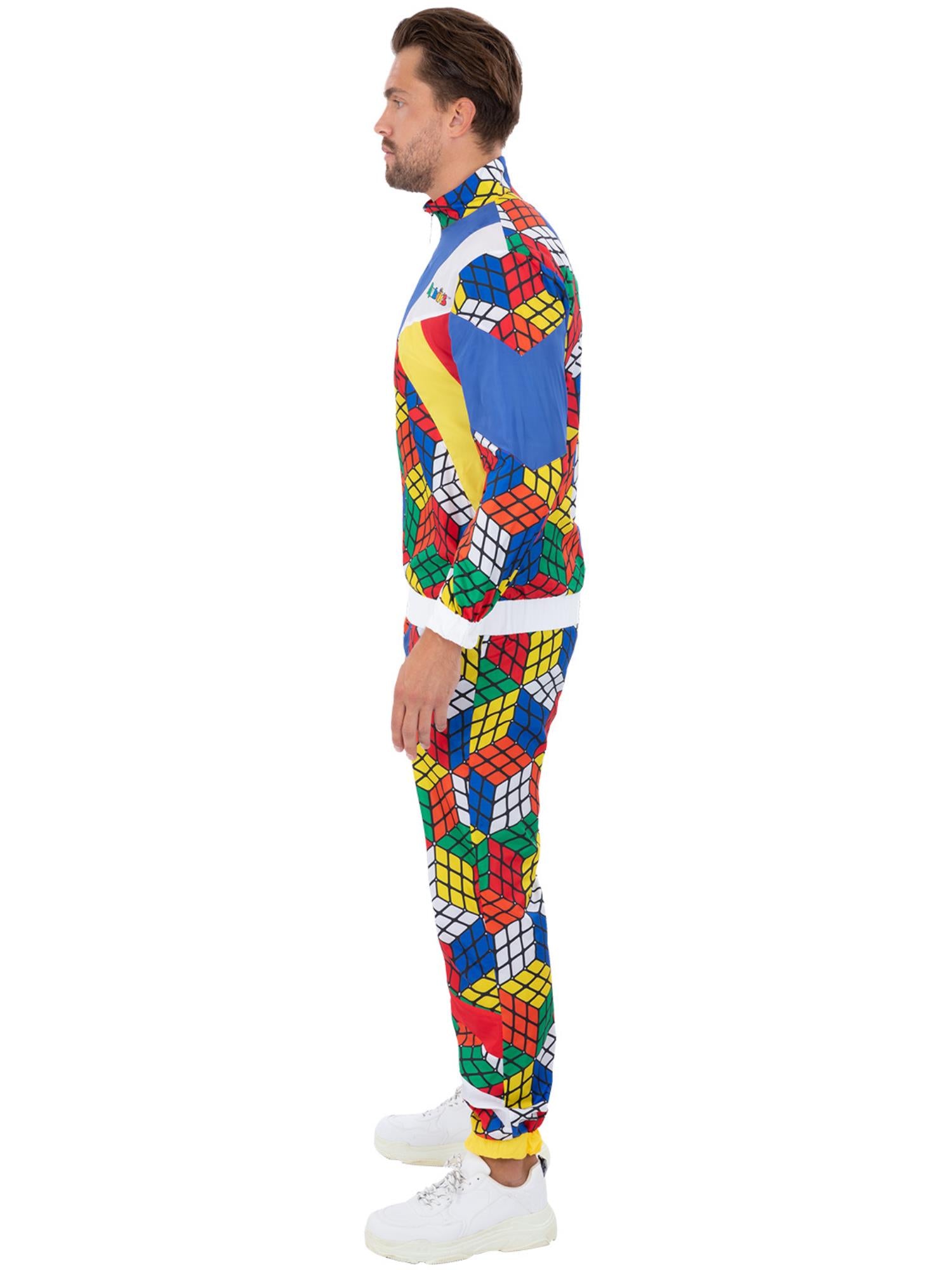 smiffys-stand-out-suits-rubik-s-cube-jogginganzug-herren image 3