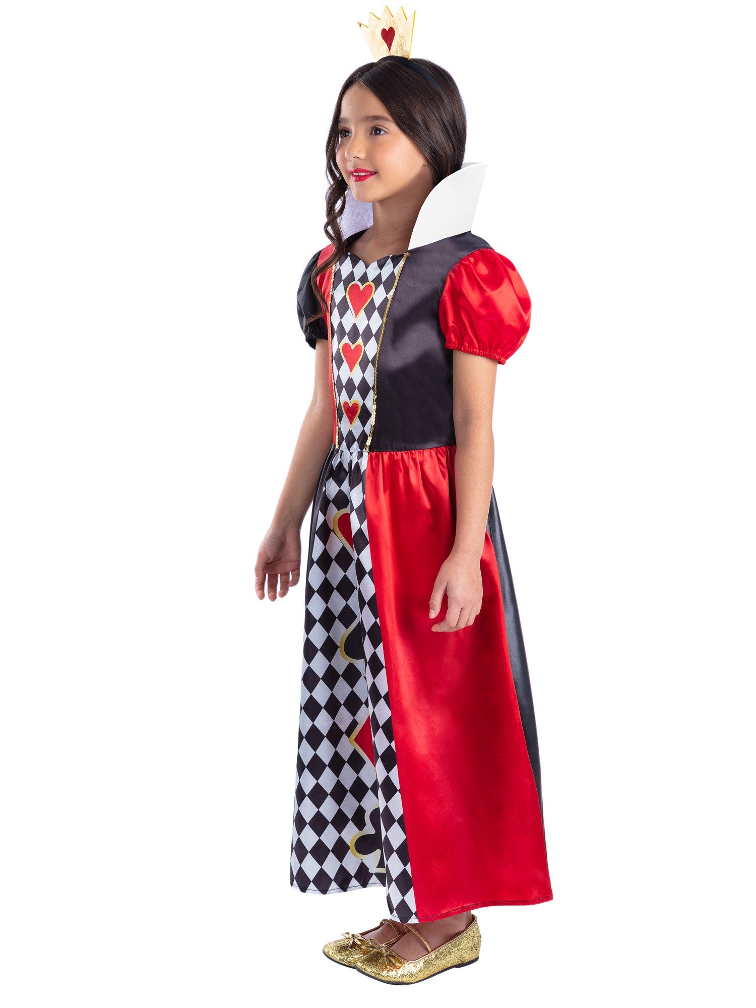 smiffys-fever-queen-of-hearts-kinderkost-m-kleid-rot-gr-m image 3