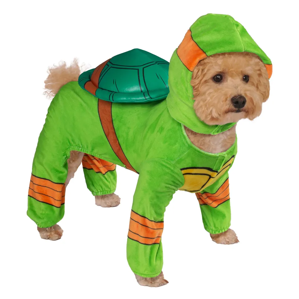 rubie-s-deluxe-tmnt-michelangelo-haustierkost-m-hund-m image 1
