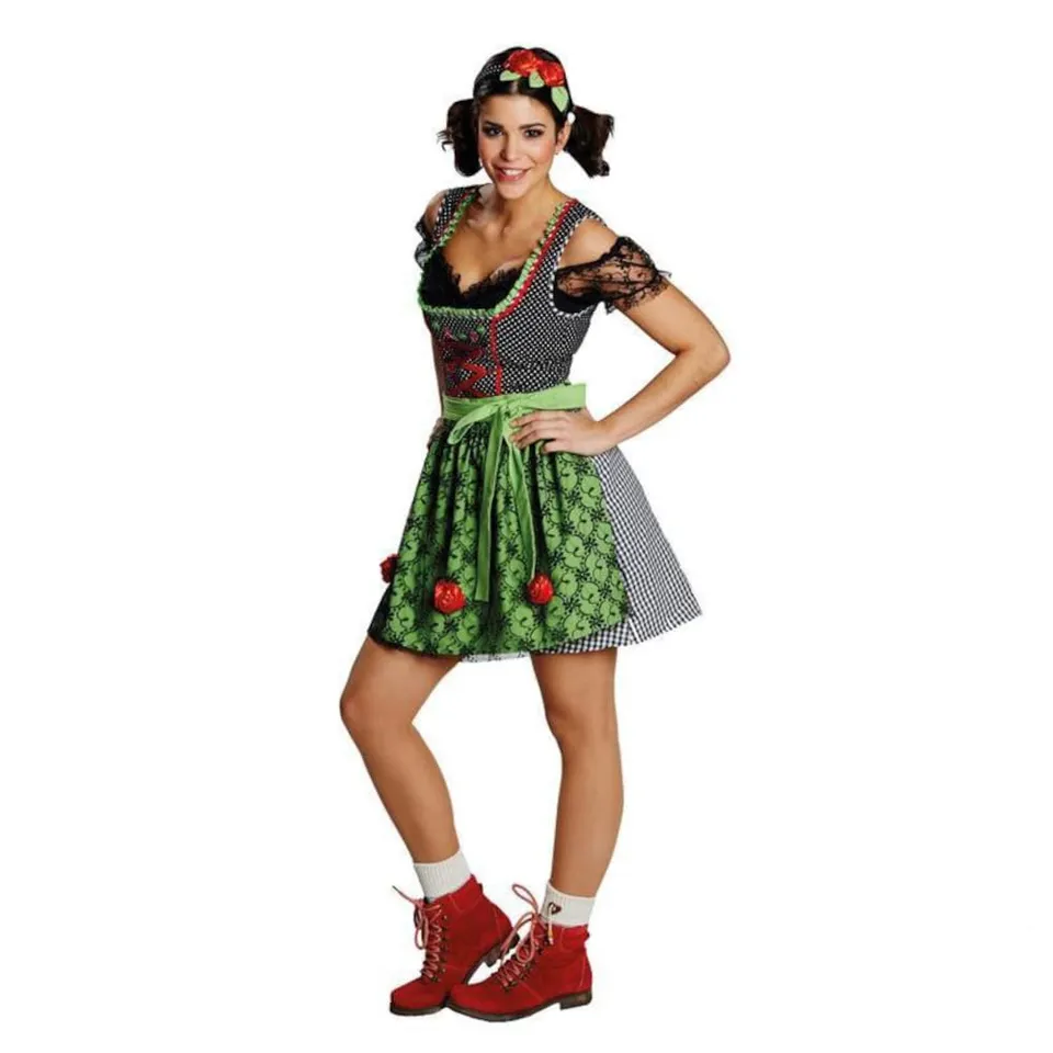 rubie-s-deluxe-funny-dirndl-kost-m-gr-36-mit-bluse image 1