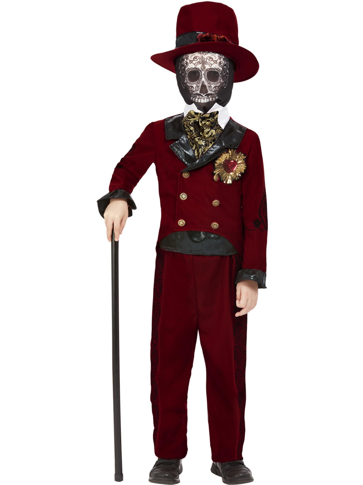 smiffys-fever-sacred-heart-groom-kost-m-burgund-4-6 image 2