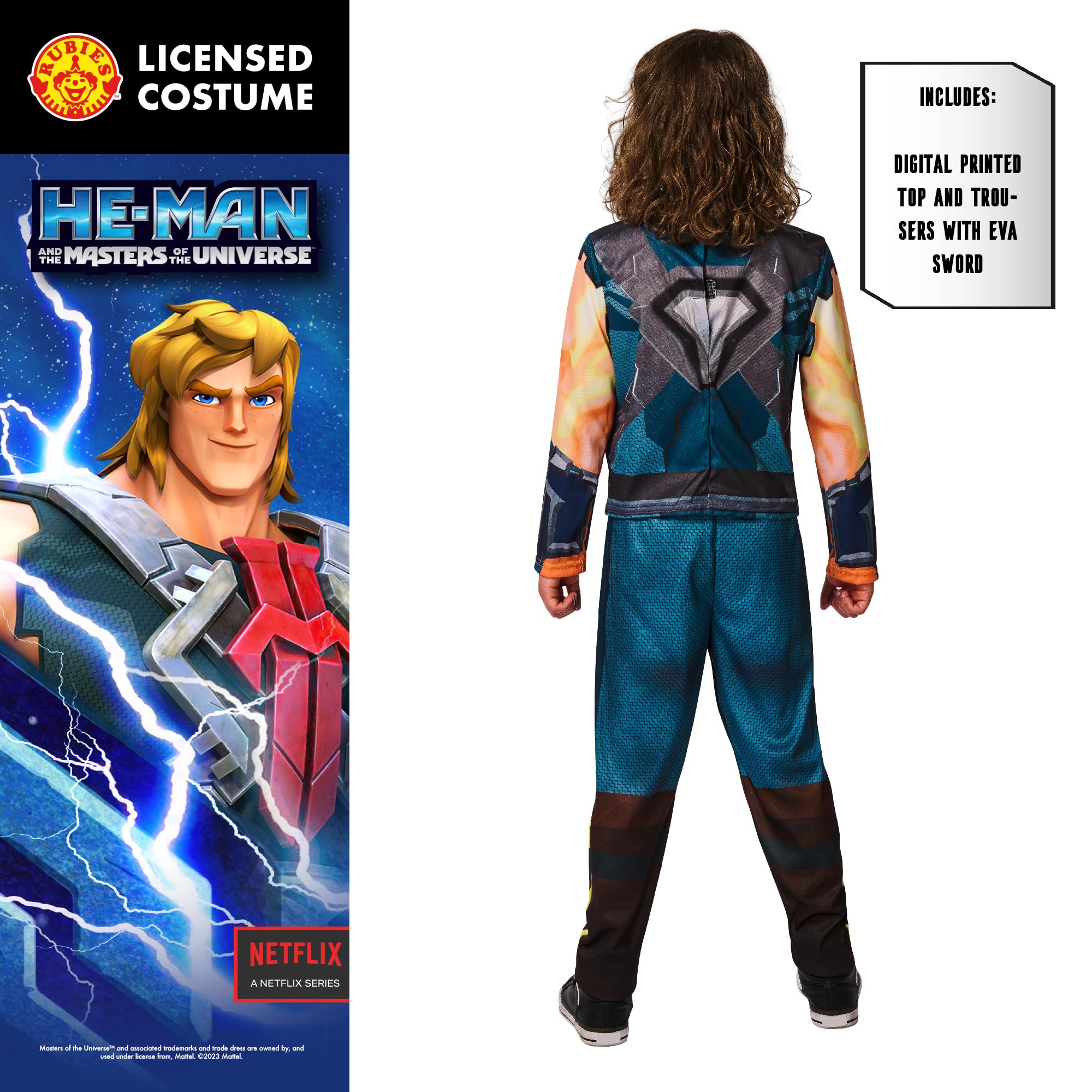 rubie-s-deluxe-he-man-kost-m-kinder-3-4-jahre image 2