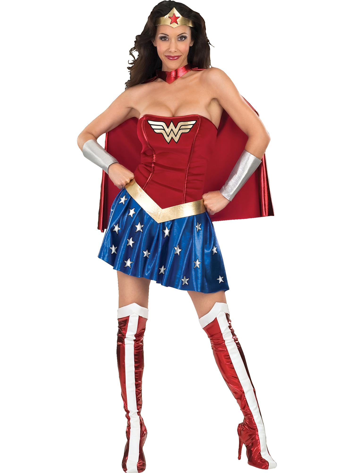 rubie-s-deluxe-wonder-woman-kost-m-xs-gold-damen-gr-xs image 7