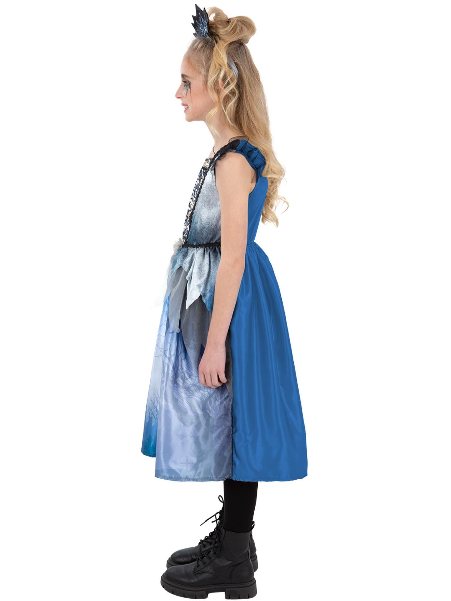 smiffys-fever-spirit-bride-kost-m-m-dchen-s-blau image 2