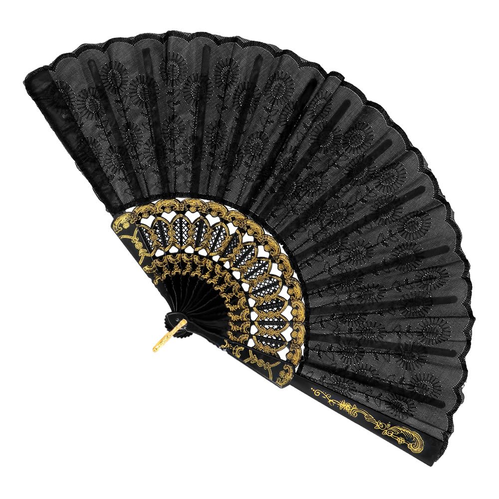 boland-accessories-f-cher-granada-schwarz-stoff-25-cm-20er image 2