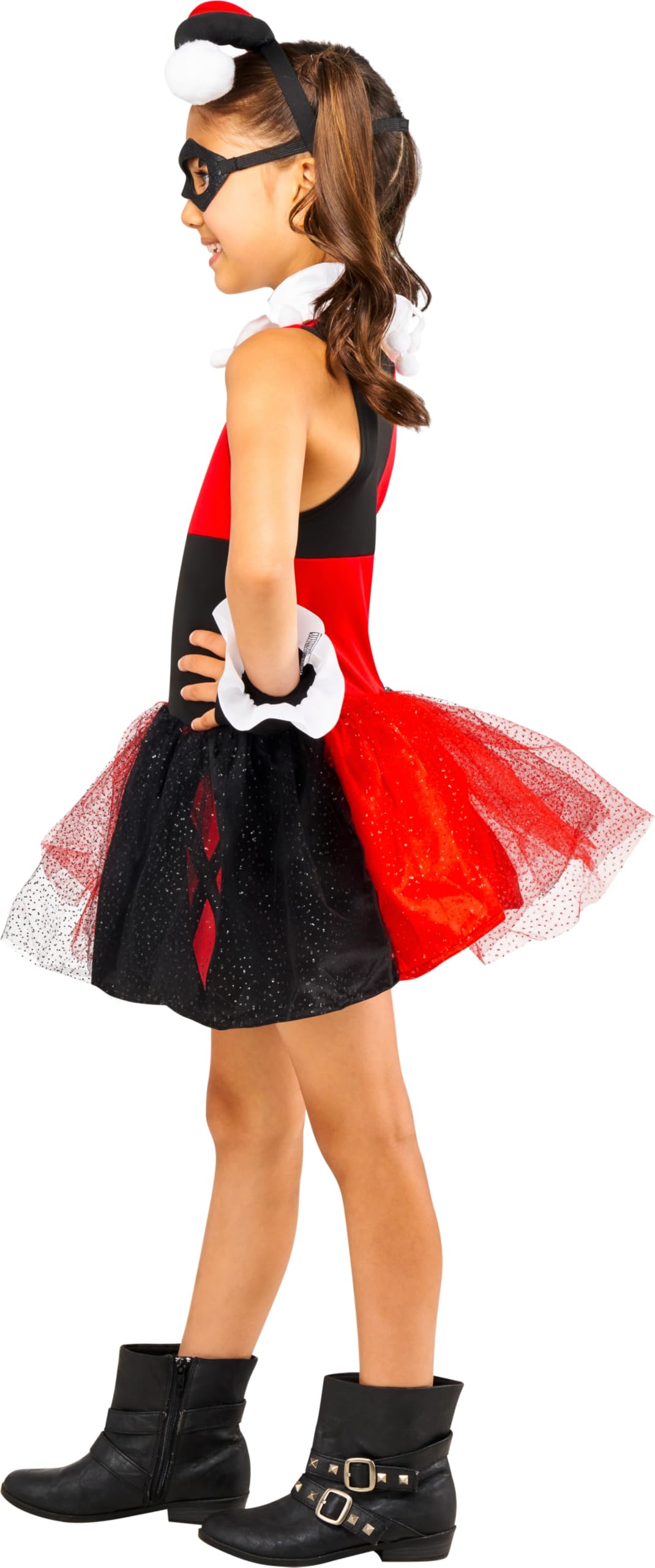 rubie-s-deluxe-dc-harley-quinn-tutu-kleid-kost-m-3-4-jahre image 3