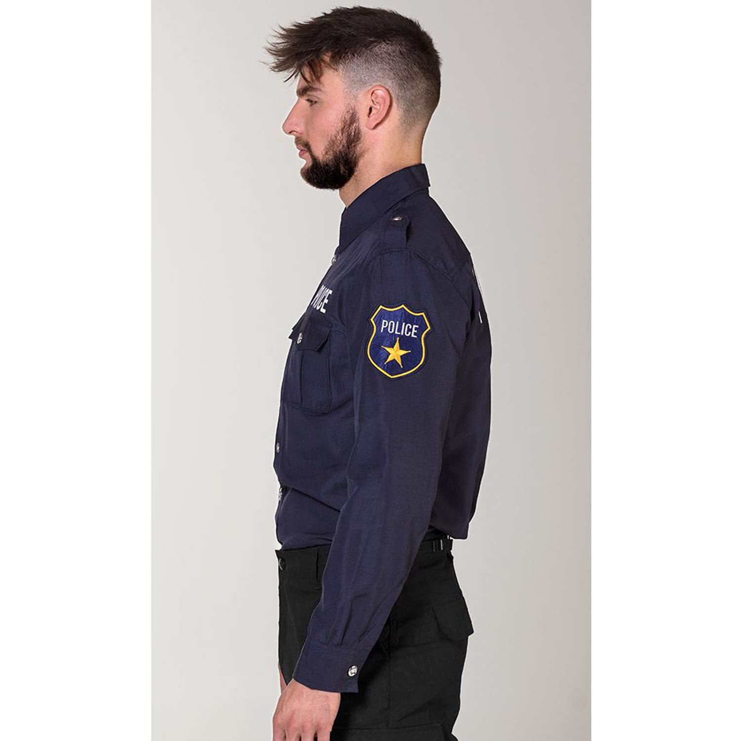 boland-polizei-shirt-herren-gr-m-langarm-uniform-kost-m image 4