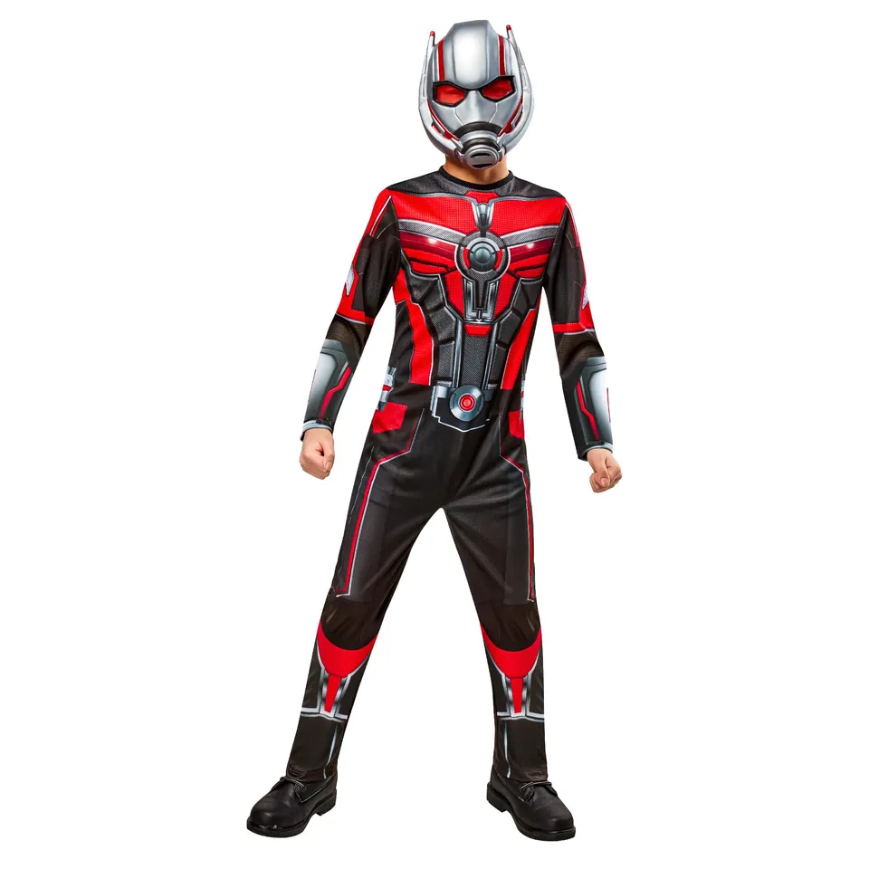 rubie-s-deluxe-ant-man-kinderkost-m-9-10-jahre-mit-maske image 1