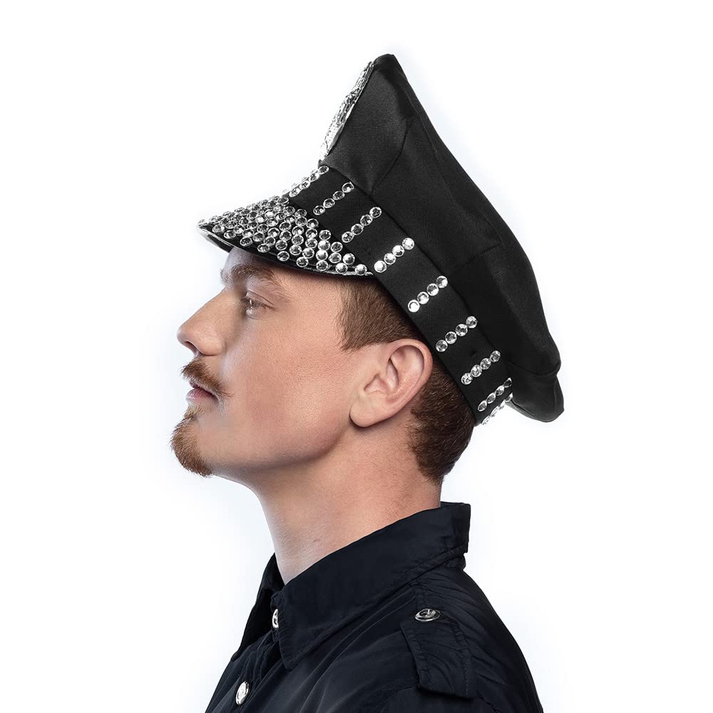 boland-33029-polizei-m-tze-schwarz-abzeichen-einheitsgr-e image 4